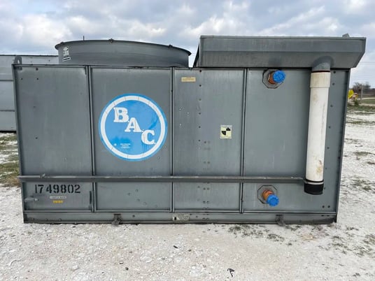 590 Ton, BAC CX- 466, Evaporative Condenser, 1 Tower Unit, 900 CFM - Image 8