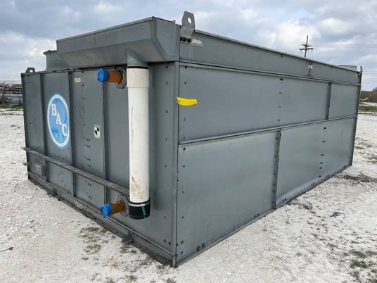 590 Ton, BAC CX- 466, Evaporative Condenser, 1 Tower Unit, 900 CFM - Image 9