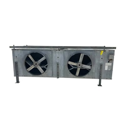 2 Fans, Krack 2L-4410, Ammonia Evaporator Coil- 31.08 TR, Low Temperature, 2 HP - Image 1