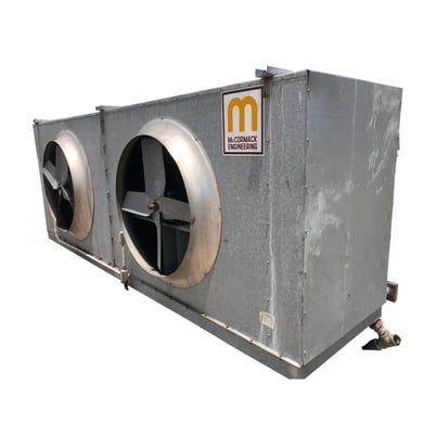2 Fans, McCormack Manufacturing Co. 7AAHG64MGTA10, Ammonia Evaporator