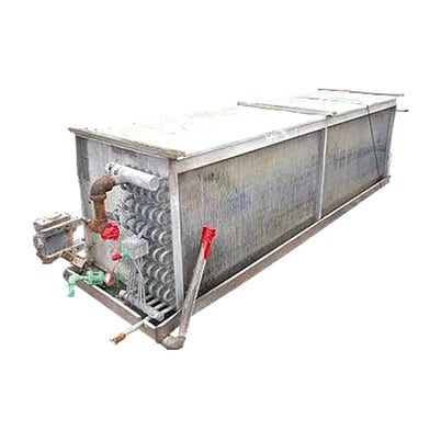 Rigidbilt UC4-420XA, Ammonia Evaporator Coil, Low Temperature, 0.33 HP, 7.69 gallon, 230 V - Image 2