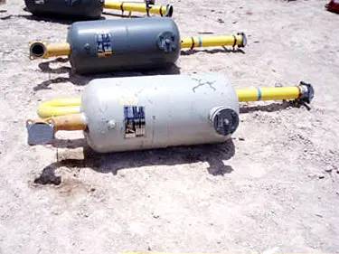 25 Gallons, Vilter, Vertical Oil Separator Tank, 15" diameter x 30" L Tank, 250 psi @ 400&deg;F - Image 5