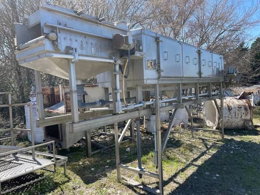 HMI, Heating Tunnel Pasteurizing Conveyor for Whole Citrus Fruit, 24" width x 5" H - Image 5