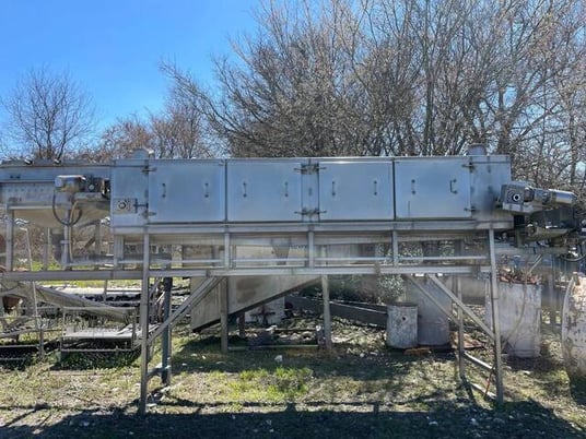 HMI, Heating Tunnel Pasteurizing Conveyor for Whole Citrus Fruit, 24" width x 5" H - Image 6