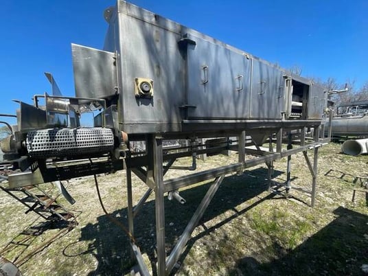 HMI, Heating Tunnel Pasteurizing Conveyor for Whole Citrus Fruit, 24" width x 5" H - Image 9