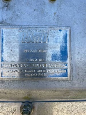 HMI, Heating Tunnel Pasteurizing Conveyor for Whole Citrus Fruit, 24" width x 5" H - Image 10