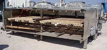 SMB #04.1.0.213, Stainless Steel Cooling Tunnel - 6.5' wide, 15" width x 9" H - Image 6