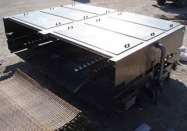 SMB #04.1.0.213, Stainless Steel Cooling Tunnel - 6.5' wide, 15" width x 9" H - Image 10