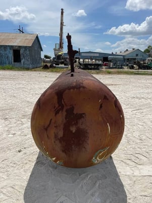 390 gallon RVS, Horizontal Ammonia Receiver, 35" diameter x 70" L Tank, 250 PSI @ 300 F, 2000 - Image 5