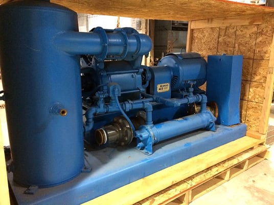 251 -371 CFM, SIHI #LPHA60520, Vacuum Pump, 25 HP, 7 GPM, 1750 RPM, 350 F, 250 PSI - Image 3