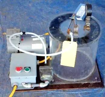 Thomas, Vacuum Pump, 0.16 HP, 1725/1450 RPM, 11" ID - Image 3