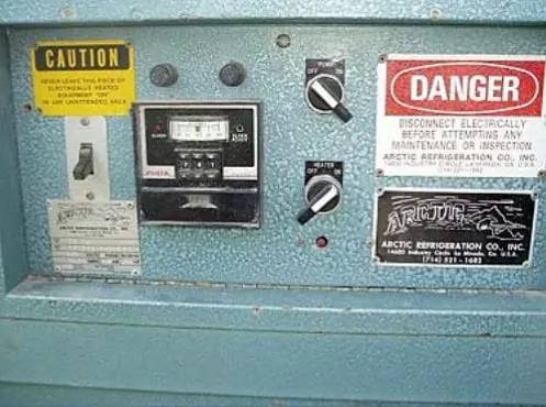 Arctic Refrigeration #CR-75, Hot Water Recirculation System, 480 V Heat coil, 115 V Control Voltage - Image 6