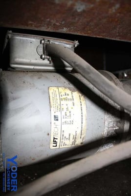 20000 lb. Coil transfer car with 28' rail, 1/2 HP, 72" dia capacity, 62" x 64" V bed, #61551 - Image 3