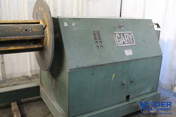 10000 lb. Gary #491024, coil reel, 28" width, 14" ID, 72" outside dimensions, hydraulic expansion, #65599 - Image 3