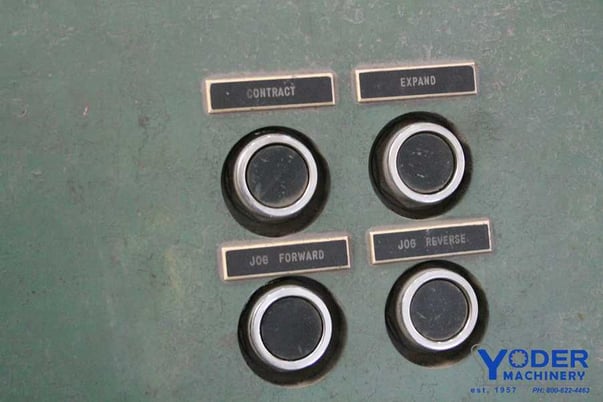 10000 lb. Gary #491024, coil reel, 28" width, 14" ID, 72" outside dimensions, hydraulic expansion, #65599 - Image 6