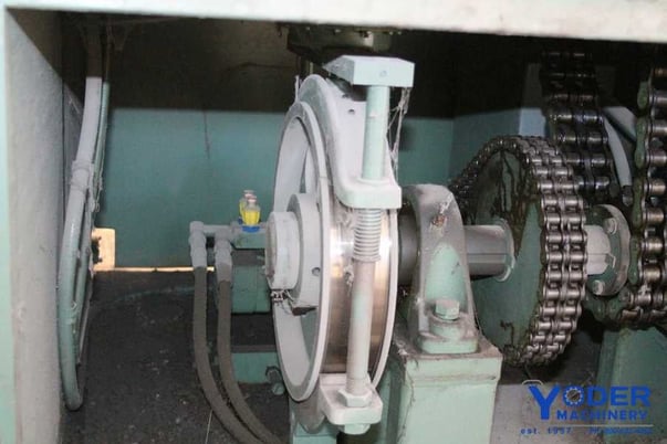 10000 lb. Gary #491024, coil reel, 28" width, 14" ID, 72" outside dimensions, hydraulic expansion, #65599 - Image 7