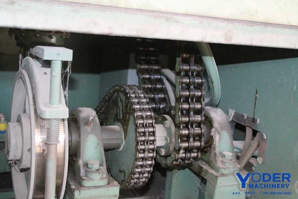 10000 lb. Gary #491024, coil reel, 28" width, 14" ID, 72" outside dimensions, hydraulic expansion, #65599 - Image 8