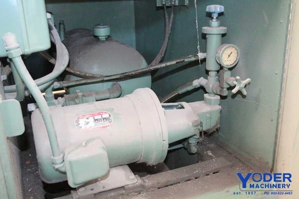 10000 lb. Gary #491024, coil reel, 28" width, 14" ID, 72" outside dimensions, hydraulic expansion, #65599 - Image 9