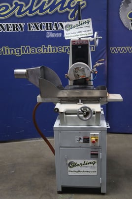 6" x 12" Harig #612, surface grinder, 7" x 5/8" x 1-1/4" wheel, 3450 RPM, 230/460 V., 3-phase, manual - Image 8