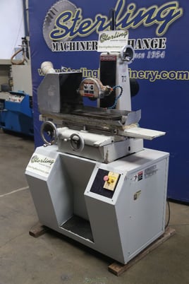6" x 18" Harig #618, surface grinder, 7" x 5/8" x 1-1/4" wheel, 3450 RPM, manual magnetic chuck, dust - Image 1