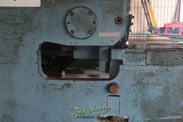 1/2" x 13' Amada #H-4013, hydraulic power shear, 40 SPM, 126" squaring arm, front support, foot pedal - Image 10