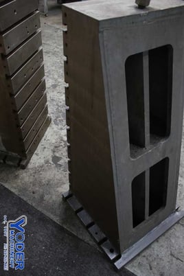 20" x 48" x 24" T-slotted angle plates, drilled & tapped holes, (1) set, #75514 - Image 4