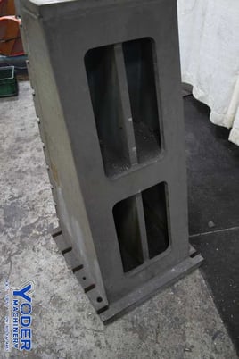 20" x 48" x 24" T-slotted angle plates, drilled & tapped holes, (1) set, #75514 - Image 6