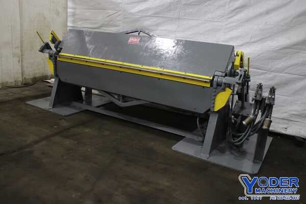 12 gauge x 8' Dreis & Krump #S-812, apron brake with air assist, serial #308261, #76393 - Image 1
