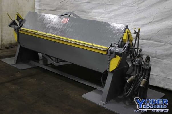 12 gauge x 8' Dreis & Krump #S-812, apron brake with air assist, serial #308261, #76393 - Image 2