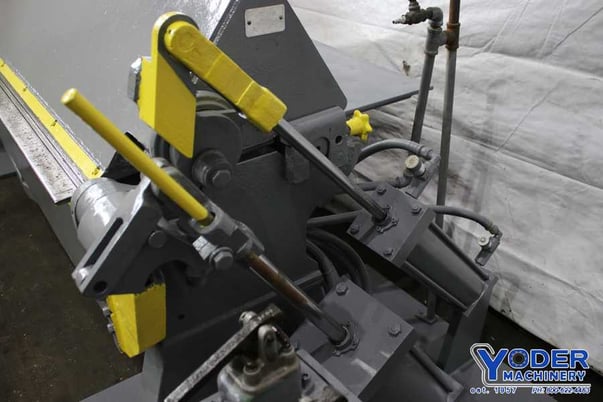 12 gauge x 8' Dreis & Krump #S-812, apron brake with air assist, serial #308261, #76393 - Image 4