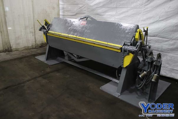 12 gauge x 8' Dreis & Krump #S-812, apron brake with air assist, serial #308261, #76393 - Image 8