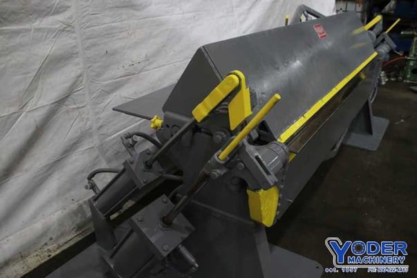12 gauge x 8' Dreis & Krump #S-812, apron brake with air assist, serial #308261, #76393 - Image 9
