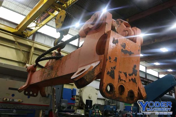 130 Ton, Spreader bar, 15' OA length, 38" OA width, 16" H x 17" W beam, #70869 - Image 6