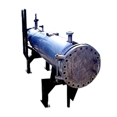 100 sq.ft., 80 psi shell, 50 psi tube, Bingley Steel Works #F0362.5, Stainless Steel Works Shell and Tube - Image 1