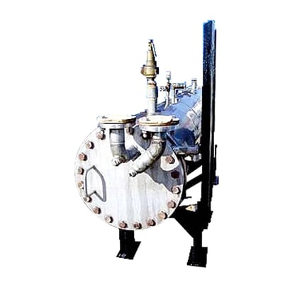 100 sq.ft., 80 psi shell, 50 psi tube, Bingley Steel Works #F0362.5, Stainless Steel Works Shell and Tube - Image 2