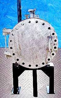 100 sq.ft., 80 psi shell, 50 psi tube, Bingley Steel Works #F0362.5, Stainless Steel Works Shell and Tube - Image 6