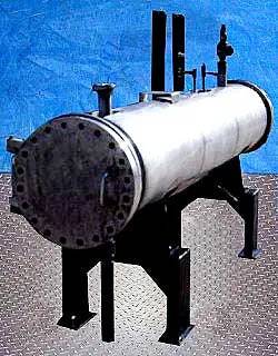 100 sq.ft., 80 psi shell, 50 psi tube, Bingley Steel Works #F0362.5, Stainless Steel Works Shell and Tube - Image 7