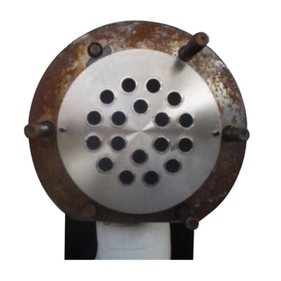 11 sq.ft., Lagrange Products #0564-2043, Stainless Steel Shell & Tube Heat Exchanger, (17) 0.5" diameter x - Image 1