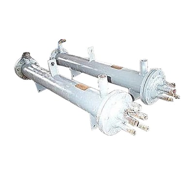 10 sq.ft., 350 psi shell, 225 psi tube, Standard Refrigeration Co. #OLDX-5-A2, Shell and Tube Heat Exchanger - Image 1