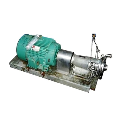 300 GPM @ 170' TDH, Tri-Clover #SP-218M-9237-35, Centrifugal Pump, 25 HP, 3535 RPM, 230/460 V, 70 psi, 7" - Image 1