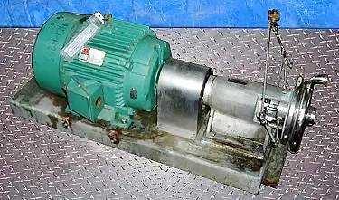 300 GPM @ 170' TDH, Tri-Clover #SP-218M-9237-35, Centrifugal Pump, 25 HP, 3535 RPM, 230/460 V, 70 psi, 7" - Image 3