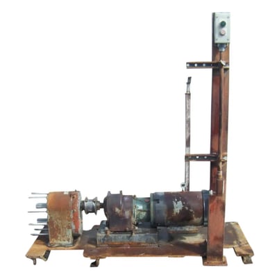120 GPM, Tri-Clover #PR125-3-UC4-ST-S, Positive Displacement Pump, 10 HP, 1760 RPM, 208-230/460 V - Image 1