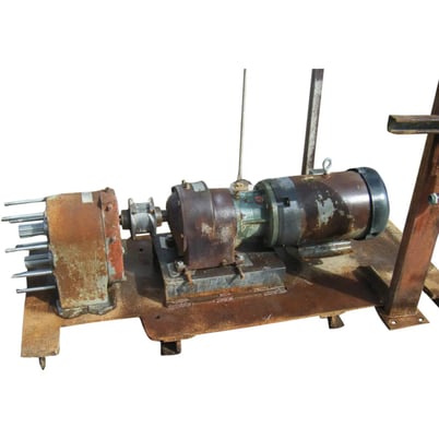 120 GPM, Tri-Clover #PR125-3-UC4-ST-S, Positive Displacement Pump, 10 HP, 1760 RPM, 208-230/460 V - Image 2