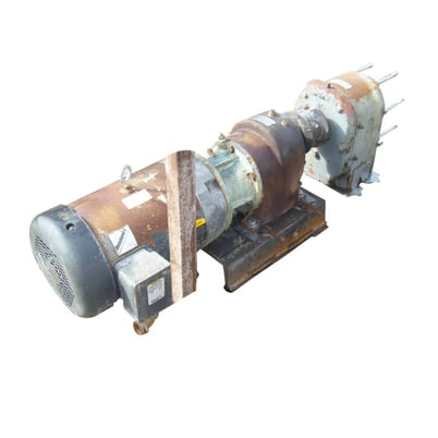 120 GPM, Tri-Clover #PR125-3-UC4-ST-S, Positive Displacement Pump, 10 HP, 1760 RPM, 208-230/460 V - Image 7