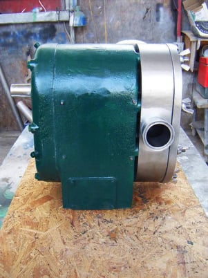 Tri-Clover, Positive Displacement Pump, (2) 5.875" rotor, (2) 2" S-line Inlet/Outlet - Image 7