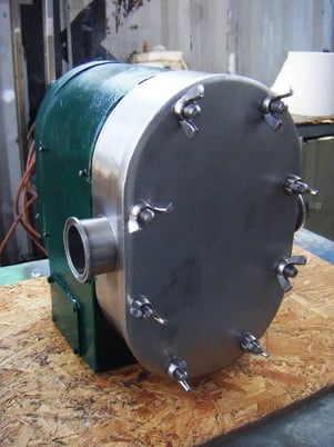 Tri-Clover, Positive Displacement Pump, (2) 5.875" rotor, (2) 2" S-line Inlet/Outlet - Image 8