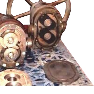 Waukesha Cherry-Burrell #10-DO, Positive Displacement Pump, (2) 1.5" Inlet/Outlet, No motor/drive/base - Image 1