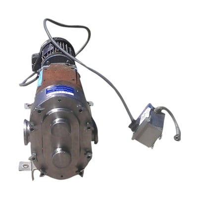310 GPM @ 200 psi, Waukesha Cherry-Burrell #220, Positive Displacement Pump, 0.52 Gallon, 5 HP, 1725 RPM, 460 - Image 1