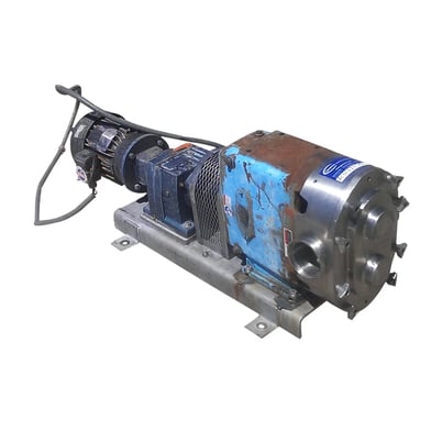 310 GPM @ 200 psi, Waukesha Cherry-Burrell #220, Positive Displacement Pump, 0.52 Gallon, 5 HP, 1725 RPM, 460 - Image 2
