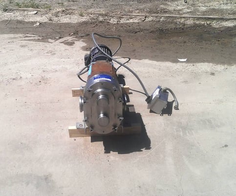 310 GPM @ 200 psi, Waukesha Cherry-Burrell #220, Positive Displacement Pump, 0.52 Gallon, 5 HP, 1725 RPM, 460 - Image 3